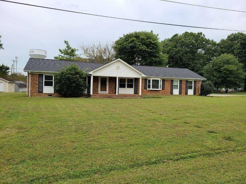 front yard of a house